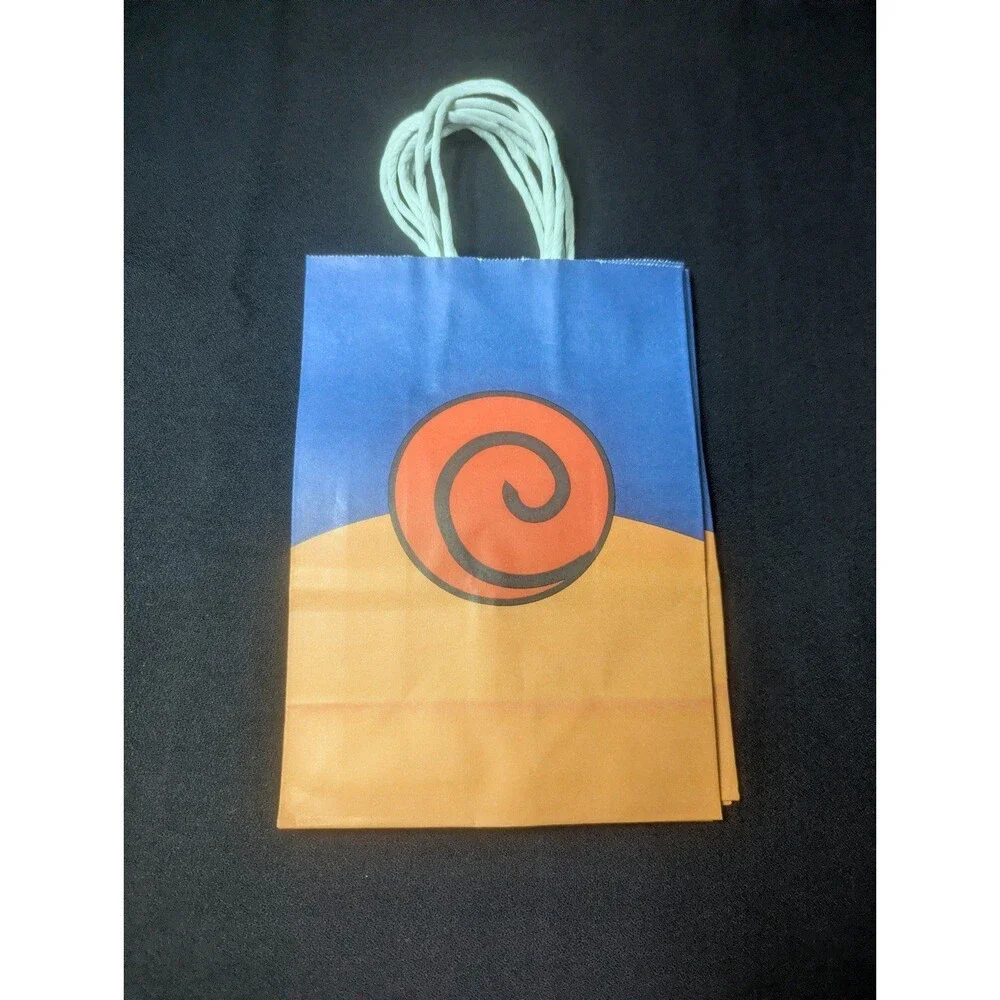 Naruto 16 Pcs Anime Theme Party Supplies Happy Birthday Paper Goodie Gift Bags